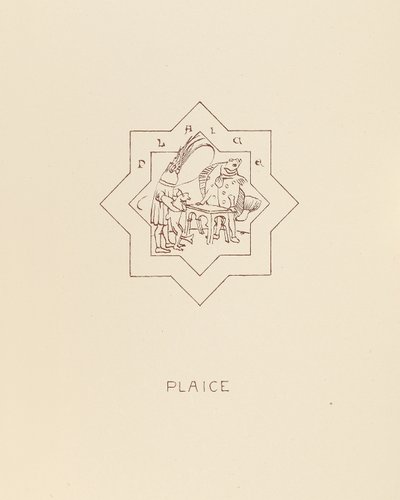 Plaice, 1878 by William Burges